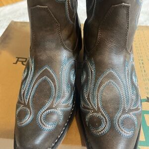 Roper Brown Western Boots